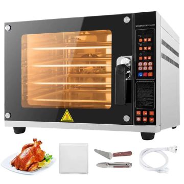 Toster konwekcyjny, 4500 W, 0-350 ℃, z funkcją natrysku