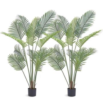 Artificial palm tree 1.5 m, PE material, sturdy and resistant to tipping over