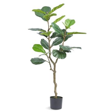 Artificial fig tree with violin leaves, 1.2 m, PE material, potted plant
