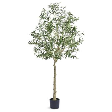 Artificial olive tree 1.8 m, PE tree for pot, indoor and outdoor decor