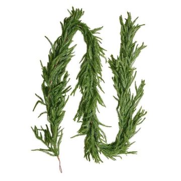Sztuczna girlanda świąteczna, 275 cm, imitacja sosny Norfolk