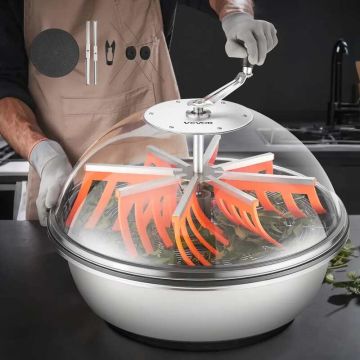 Manual bud leaf trimmer 600 mm with stainless steel blades