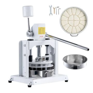 Dough divider-rounder, 18 pcs., stainless steel, manual, 2.11-9.88 oz.
