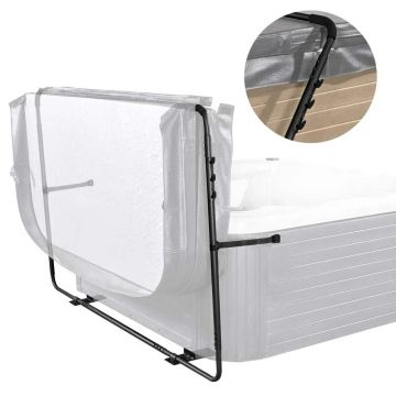 Height-adjustable spa and hot tub cover lift, 80-104 cm height, 135-277 cm width