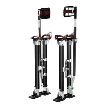 Aluminum drywall supports, adjustable, 61–102 cm, black