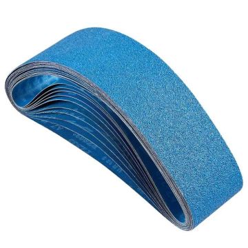 Sanding belts for belt sander, 100x915 mm, zirconium oxide, 10 pcs.