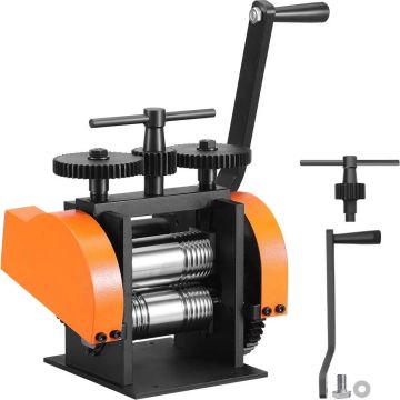 Walcarka do biżuterii 45 mm, 3 w 1, grubość 0-6 mm