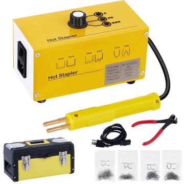 Plastic welding machine with hot hooks, 220 V, 600 hooks, 3 heat settings