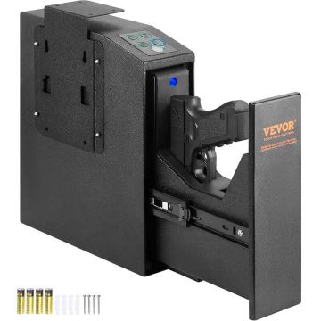 Biometric gun safe with fingerprint, for 1 gun