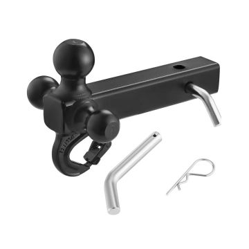 Trailer Hitch 1-7/8" 2" 2-5/16" Black, Ball, 10,000 lbs. Towing