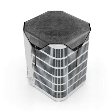 Pokrywa klimatyzatora do jednostek zewnętrznych, 710x710 mm, czarna