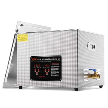 Myjka ultradźwiękowa 15 l, 360 W z timerem i grzałką