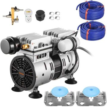 Aerator do oczka wodnego z silnikiem 3/4 KM i rurami
