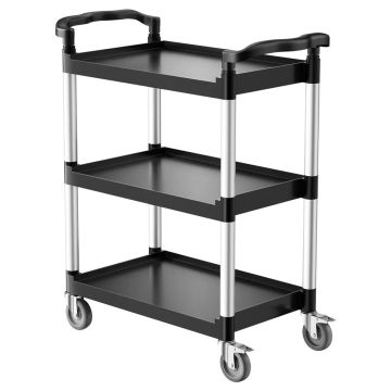 Uniwersalny wózek plastikowy 136 kg, koła 360°, 24,4 x 16,1 cala