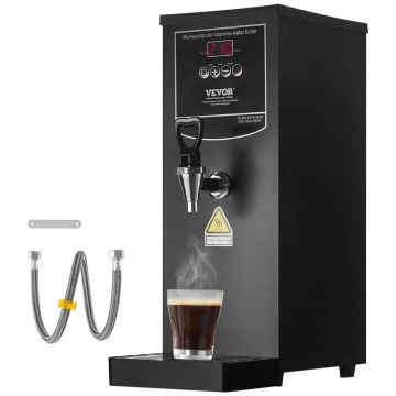 Electric commercial water boiler, 316 stainless steel, 2500 W, 50 l/h