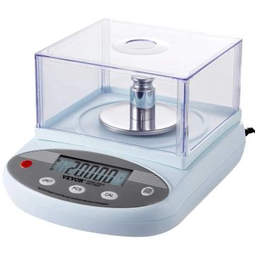 Waga analityczna laboratoryjna 500 g x 0,001 g z wyświetlaczem LCD