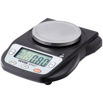 Waga analityczna laboratoryjna, 600 g x 0,01 g, wyświetlacz LCD