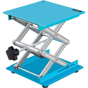 Aluminum laboratory jack stand 8x8 inch, 40kg lift