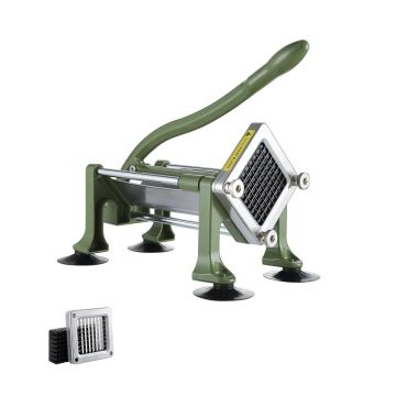 Manual French Fries Cutter with Stainless Steel Blade 3/8 Inch