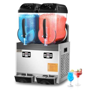 Double 12L Stainless Steel Cocktail Chiller
