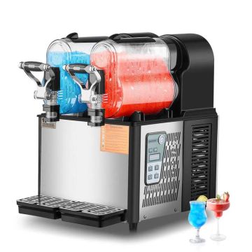 Commercial cocktail maker, 2 x 3L stainless steel, 24 cups