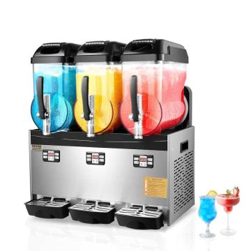 Commercial stainless steel 3-tank cocktail maker, 12L