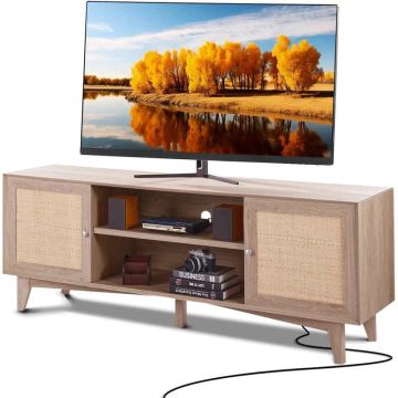 Szafka RTV Boho dąb, 191 cm