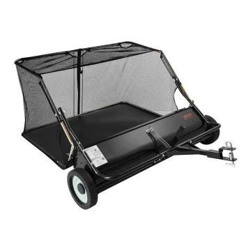Towed lawn sweeper, 122 cm, 26 cubic feet hopper