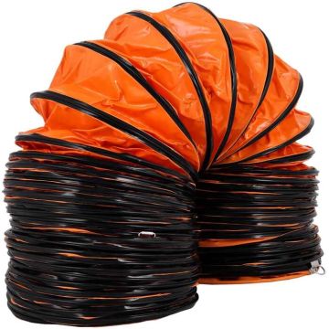 Flexible 5 m PVC duct hose, 300 mm diameter, for ventilation