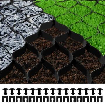 Geotextile soil mesh, 50.8 mm, 855 kg load, for stabilization