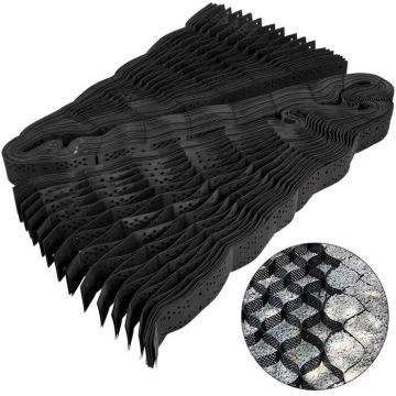 Geogrid for ground stabilization 2.74x5.18 m made of HDPE, 10.16 cm cells
