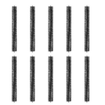 Gutter brush for gutter cleaning, 30 feet, 4-5 inch diameter, 10 pcs.
