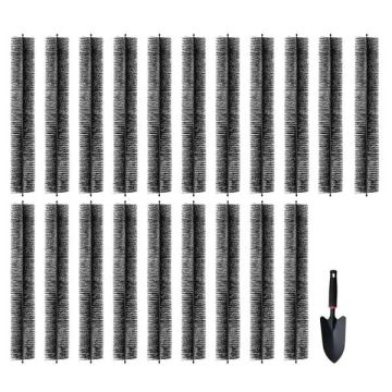 Gutter brush for 5-inch gutters, 60 feet long, with leaf guard, 20-pack