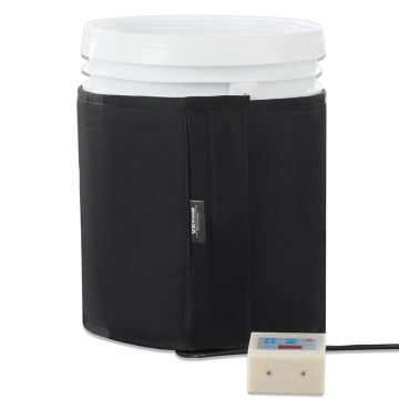 Metal 18.93 L barrel heater 250 W with thermostat