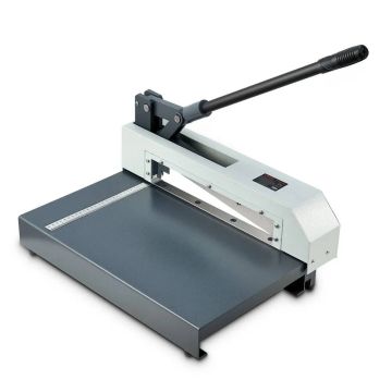 Guillotine hand tin snips, 305 mm, steel frame, for PCB and metal cutting