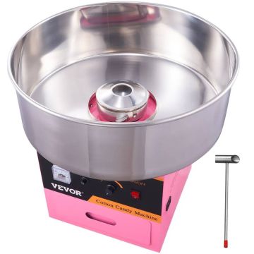 Commercial cotton candy machine, 1000 W, pink