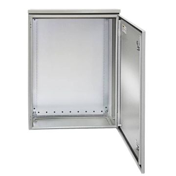 Panel elektryczny do użytku zewnętrznego i wewnętrznego, 70x50x20 cm, UL, IP65, stal węglowa