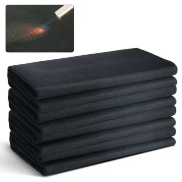 Mata spawalnicza ognioodporna z włókna węglowego, 950x910 mm, 4 szt.