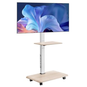 Mobilny stojak pod telewizor z kółkami 32-70", regulowana wysokość, VESA 600x400 mm