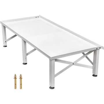 Universal washing pedestal 124x54.9 cm, adjustable height