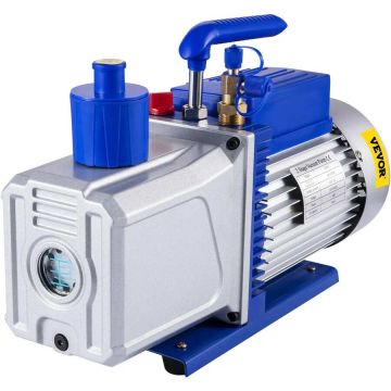 Vane two-stage vacuum pump for car repair