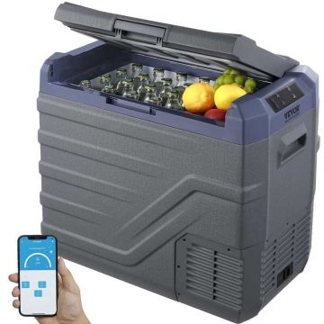 Car portable freezer, 45 L, 12/24 V, single zone