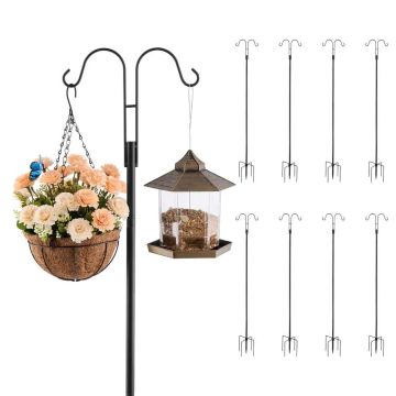 Double garden hooks, 19 mm, 8 pcs., for bird feeders and wind chimes