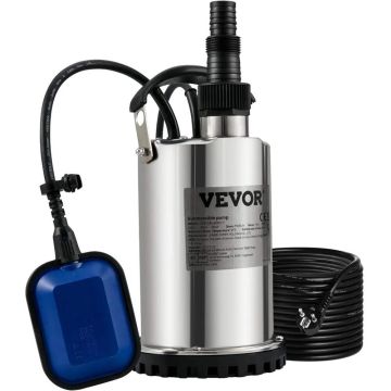 Zanurzalna pompa wodna ze stali nierdzewnej, 550 W, 9500 l/h.