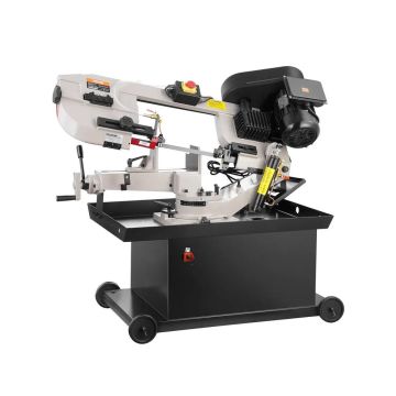Horizontal and vertical band saw for metal, 220 V, 1.1 kW, 178x209 mm, angle adjustment