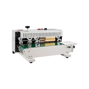 Horizontal tape sealing machine for bags, 6-12 mm, digital