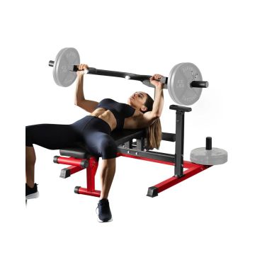Chest press machine, 180 kg, adjustable bench, for home use