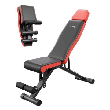 Adjustable 660 lb weight bench for full body workouts