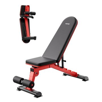 Adjustable weight bench, 1200 pounds, for strength training