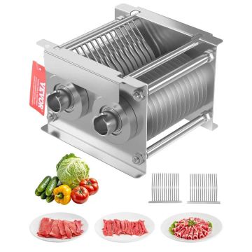 Knife set for meat slicer SJY-DQ90, 7 mm, stainless steel